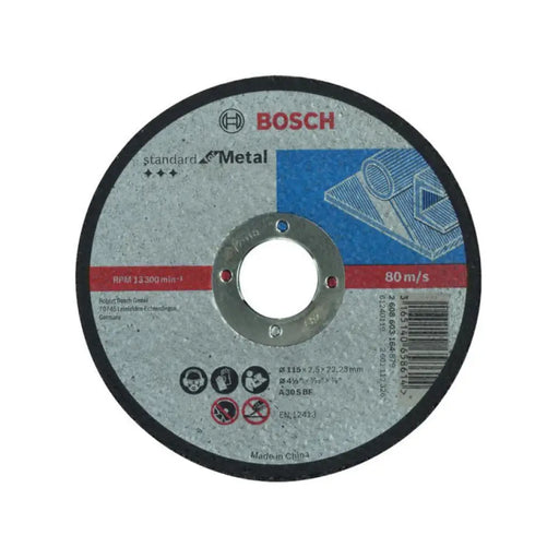 ДИСК ЗА РЯЗАНЕ НА МЕТАЛ BOSCH 115x2.5x22.23