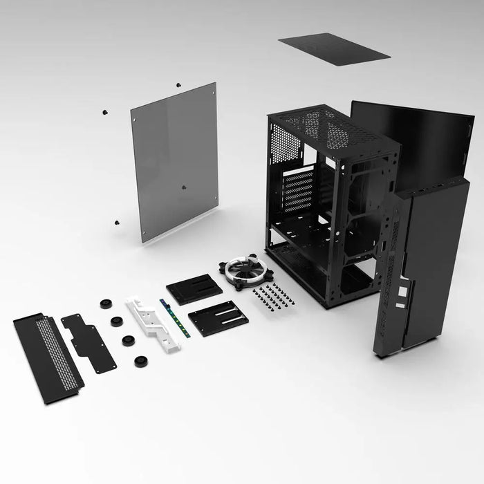 Калъф за компютър с геймърски дизайн Gembird Fornax 2000 RGB