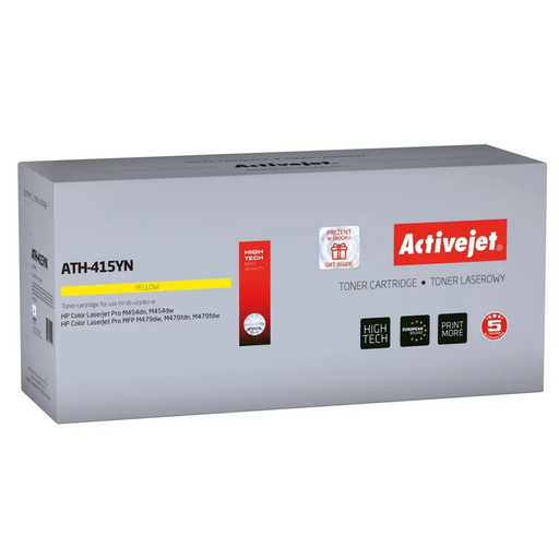 Тонер Activejet ATH-415YN (заместител за HP 415A W2032A;