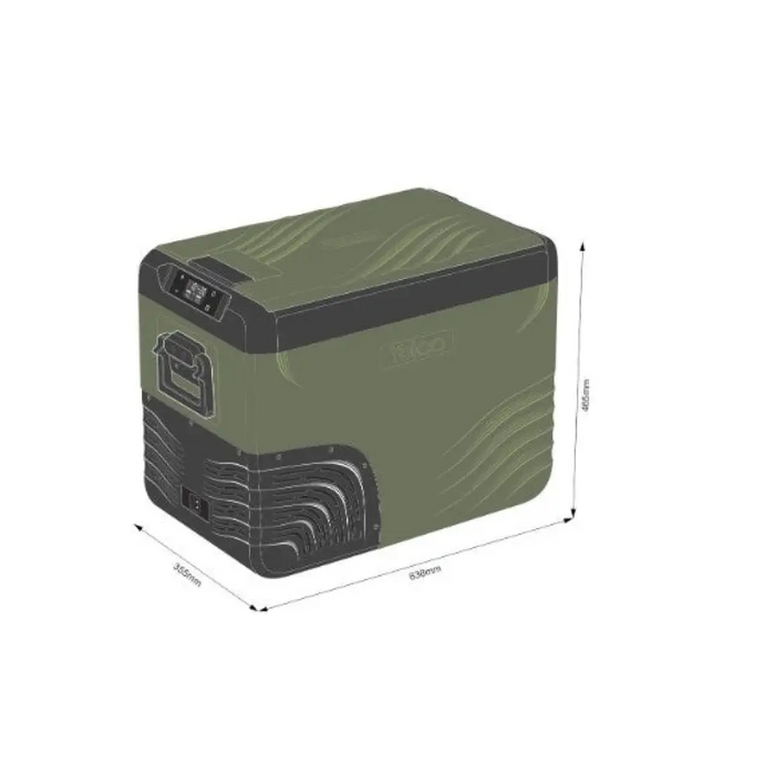 Преносим компресорен хладилник Yolco KX40 GREEN