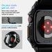 Каишка Spigen Lite Fit ’PRO’ за Apple Watch 10 46 мм - черна