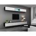 Стойка за телевизор Cama VIGO 140 30/140/40 черен/бял гланц