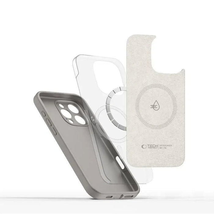 Течен силиконов калъф MagSafe Tech-Protect за iPhone 16 Pro