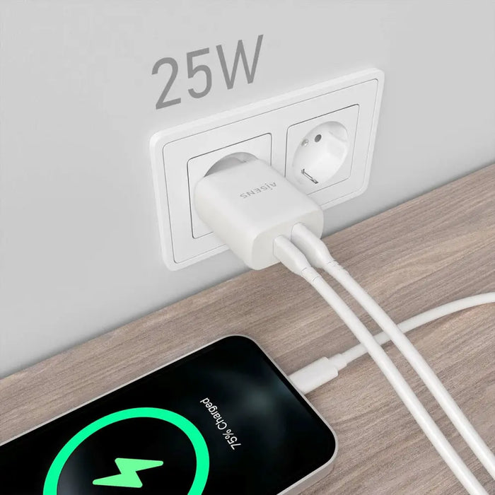 Зарядно за стена Aisens A110-0758 Бял 25 W (1 броя)