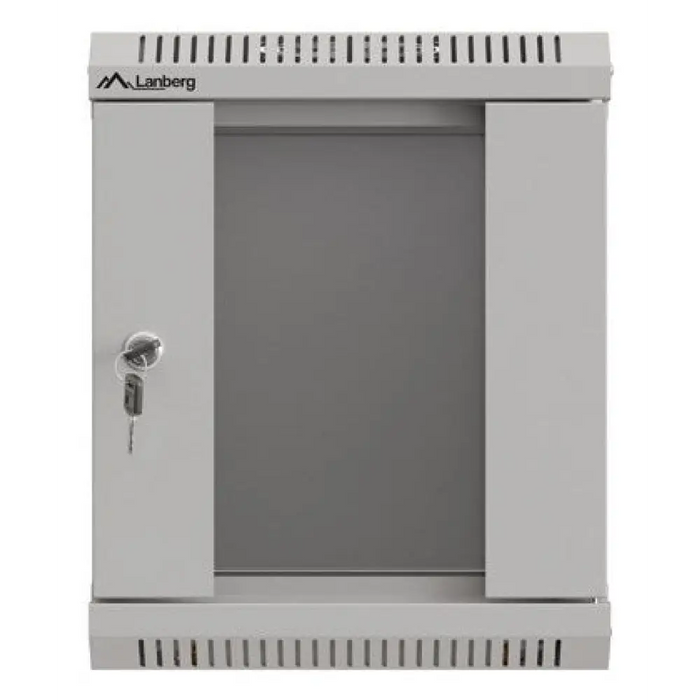 Шкаф Lanberg 10’’ за стенен монтаж 6U/300x300 (плосък