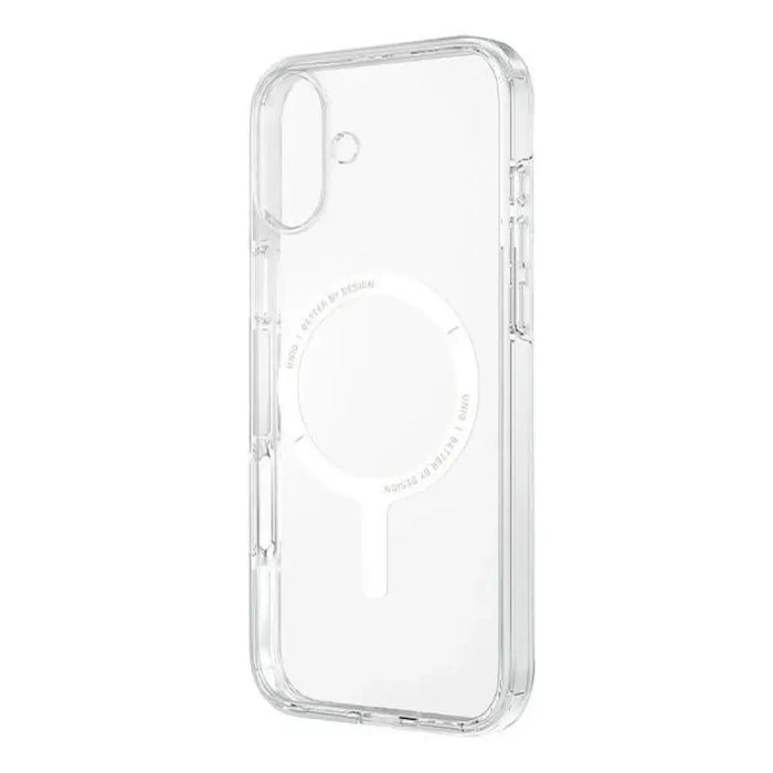 Прозрачен/прозрачен калъф за зареждане Uniq Clario iPhone
