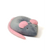 Сако чанта пуф Mouse сиво-розово L 110 x 80 см