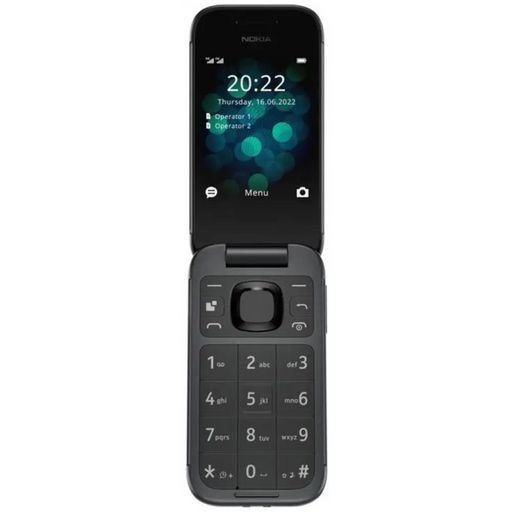МОБИЛЕН ТЕЛЕФОН GSM NOKIA 2660 FLIP 4G DS BLACK 2.80 ’