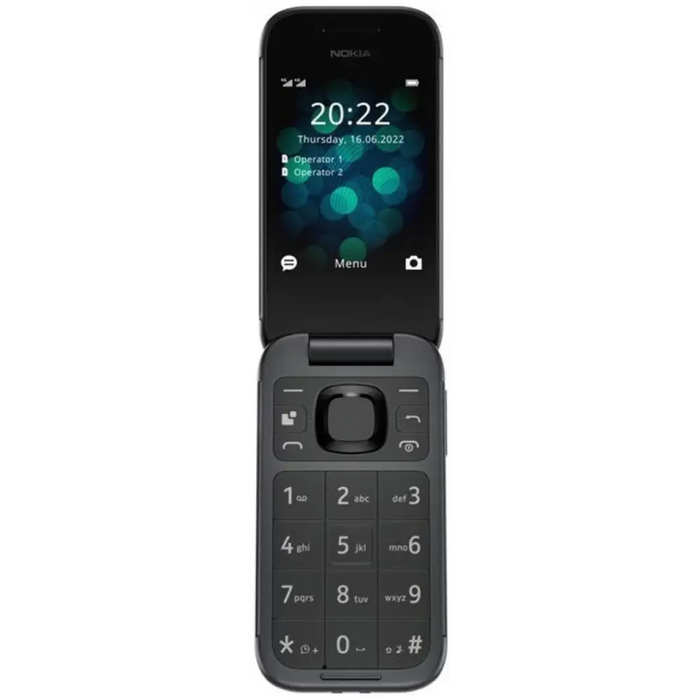 МОБИЛЕН ТЕЛЕФОН GSM NOKIA 2660 FLIP 4G DS BLACK 2.80 ’