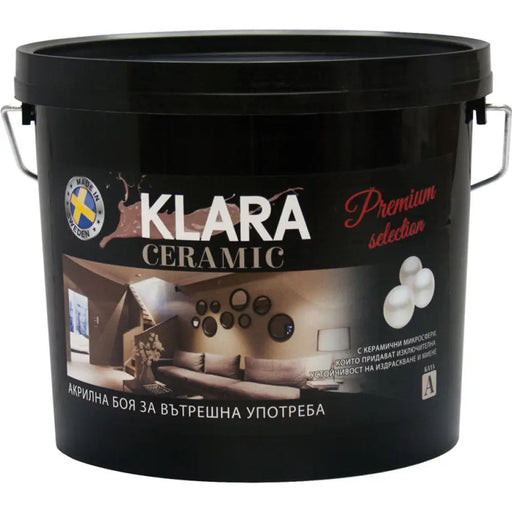 АКРИЛНА БОЯ ЗА СТЕНИ И ТАВАНИ С КЕРАМИЧНИ МИКРОСФЕРИ KLARA