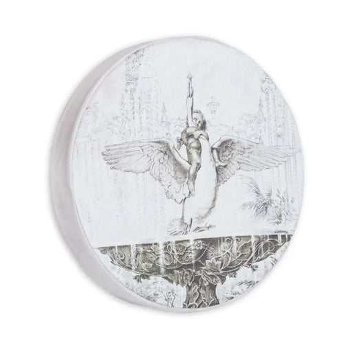 ВЪЗГЛАВНИЦА ЗА СТОЛ DEON Ф40 СМ. ЛЕБЕД