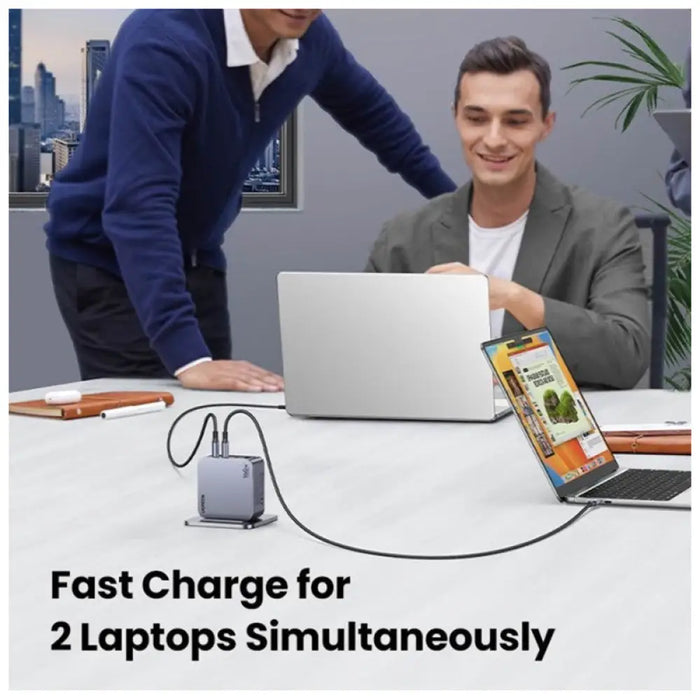 УНИВЕРСАЛНО ЗАРЯДНО УСТРОЙСТВО X763 220V 3xUSB-C 1xUSB A