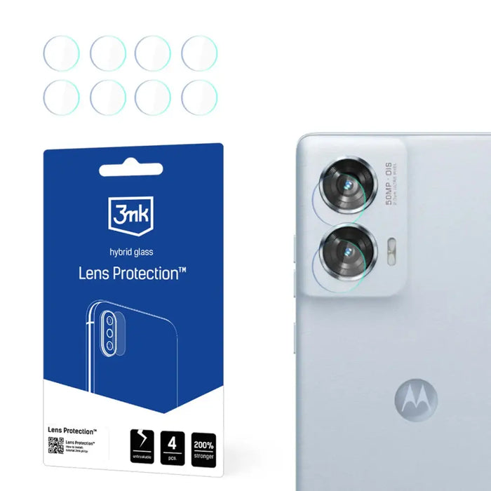Капак на камерата 3mk Защита на обектива за Motorola Edge