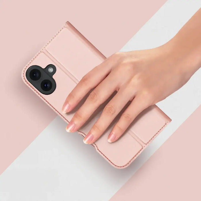 Калъф Dux Ducis Skin Pro за iPhone 16 с капак и слот