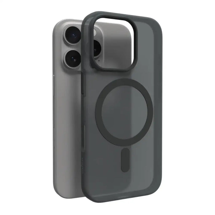 Силиконов калъф Puro Daylight MagSafe за iPhone 16 - черен