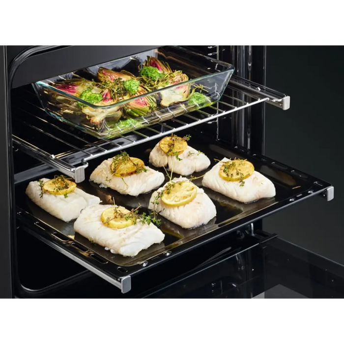 Готварска печка AEG SteamBake CIB56491BM индукционен плот