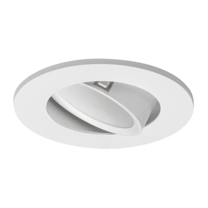 ЛУНА ЗА ВГРАЖДАНЕ КРЪГ GU10 GU10 ПОДВИЖНА БЯЛА ULTRALUX