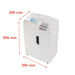 Шредер за документи HSM shredstar X13 4 x 37 mm + отделен