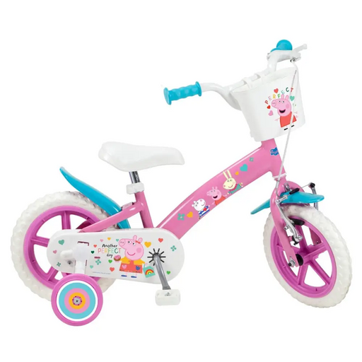 Детски велосипед 12’’ Peppa Pig розов 1195 Pink TOIMSA