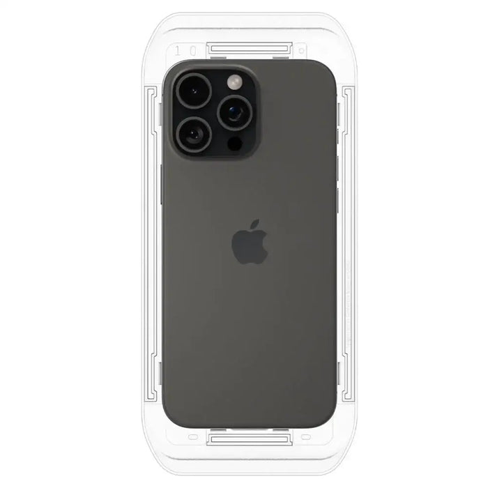 Закалено стъкло Spigen Glas.tR EZ Fit за iPhone 16 Pro - 2