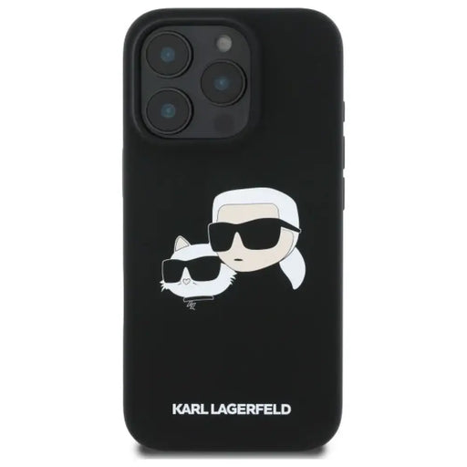 Силиконов кейс Karl Lagerfeld Heads Print MagSafe за iPhone