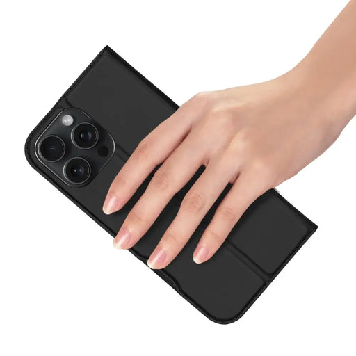 Калъф Dux Ducis Skin Pro iPhone 16 Pro Max с флип и слот