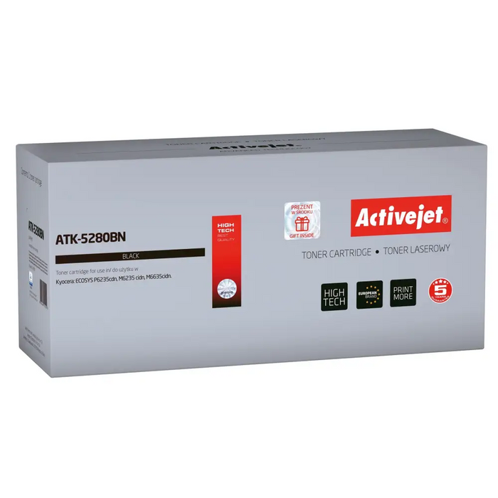 Тонер Activejet ATK-5280BN (заместител за Kyocera TK-5280K;