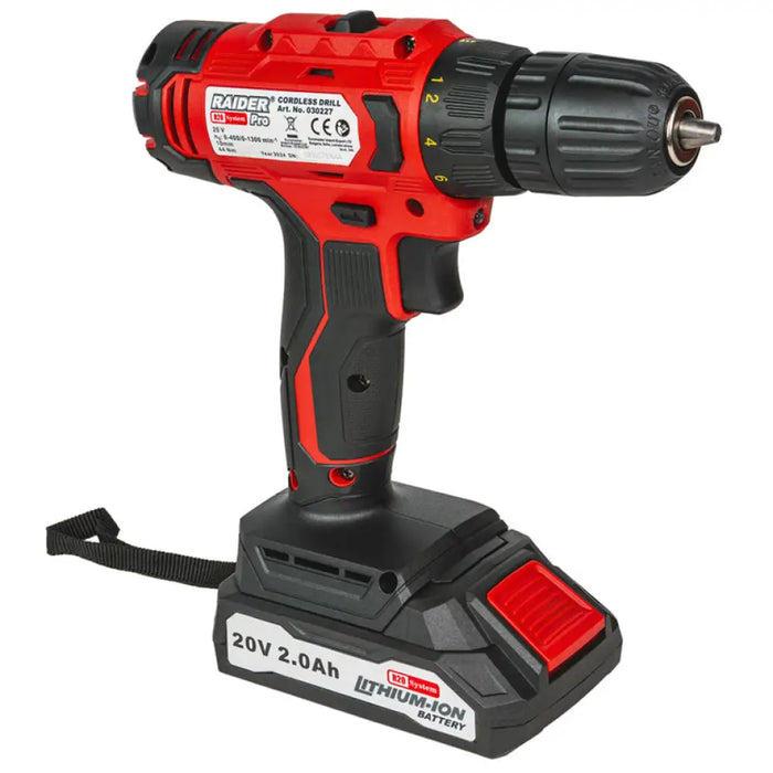 АКУМУЛАТОРНА БОРМАШИНА RAIDER PRO RDP-SPCD20 20 V 44.00 nm