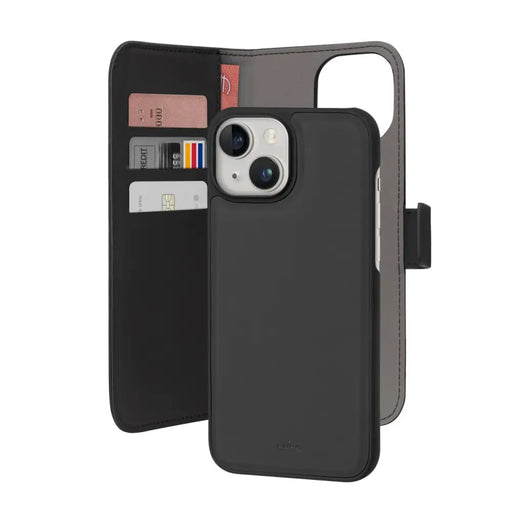 Подвижен калъф Puro Wallet MagSafe 2in1 PU кожен с капак