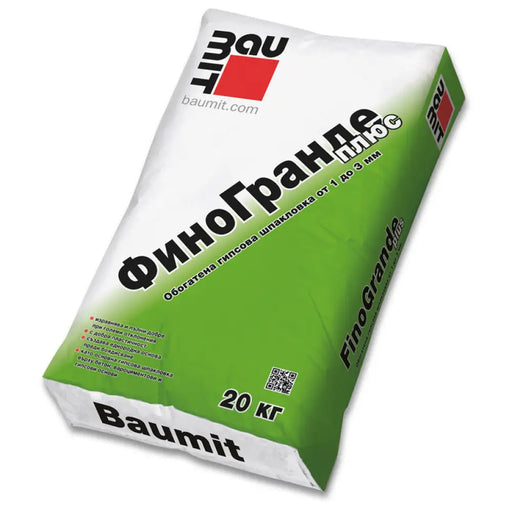 ГИПСОВА ШПАКЛОВКА BAUMIT ФИНОГРАНДЕ