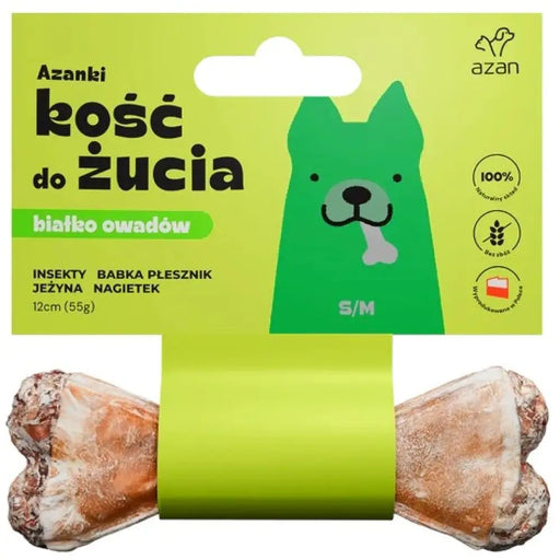 AZANKI Кокал с насекоми и къпина S/M - лакомство за куче