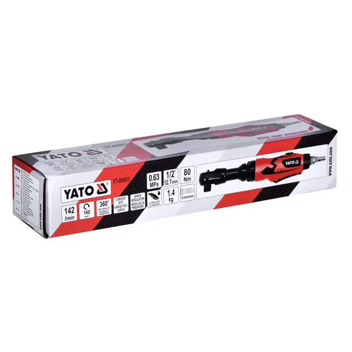 Гаечен ключ Yato YT-09803 1/2’’ 160 RPM 80 N⋅m Черен Оранжев
