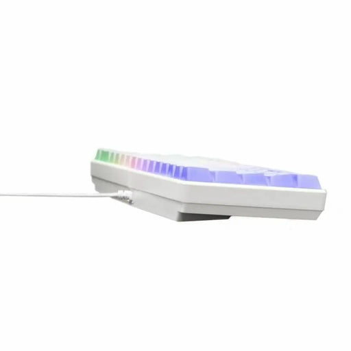 Блутут клавиатура The G-Lab Azerty френски Бял