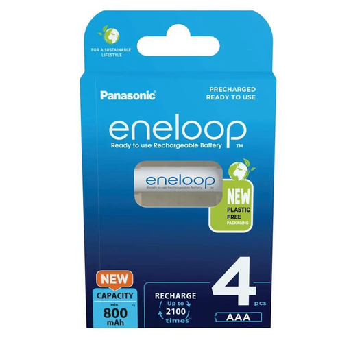 Акумулаторни батерии PANASONIC ENELOOP AAA 800 mAh 4 szt