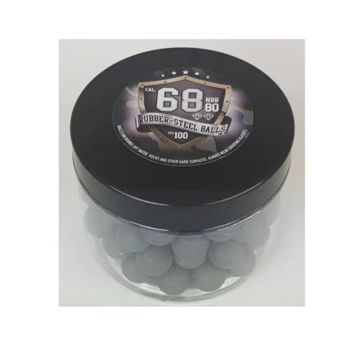Гумено-метални топчета Guard Power кал. 68-100 бр.