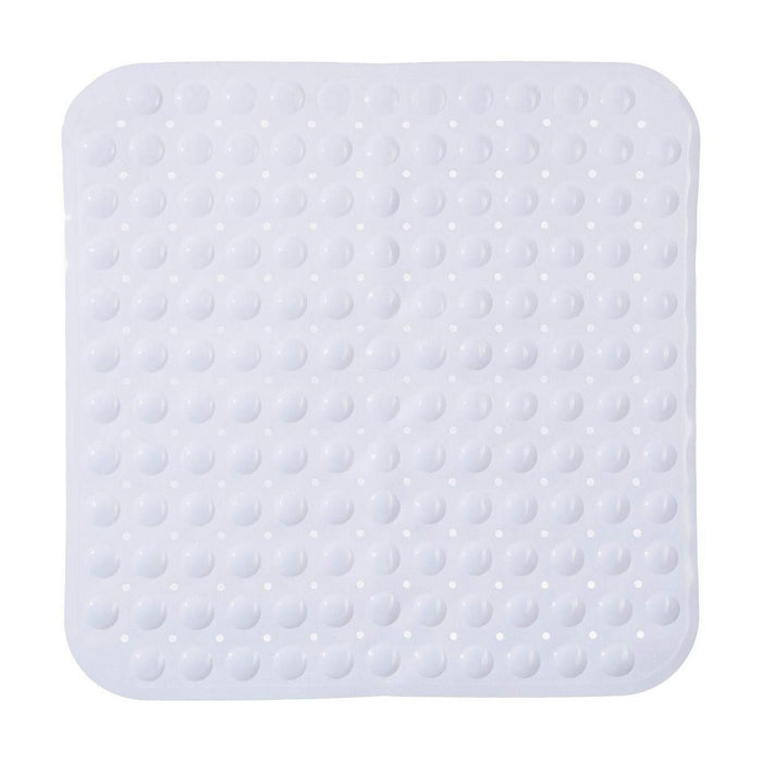 Нехлъзгаща се постелка за душ 5five Бял PVC (55 x 55 cm)
