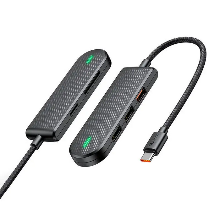 5в1 хъб Mcdodo HU-1430 USB-C към USB2.0 х3 USB3.0 SD/TF