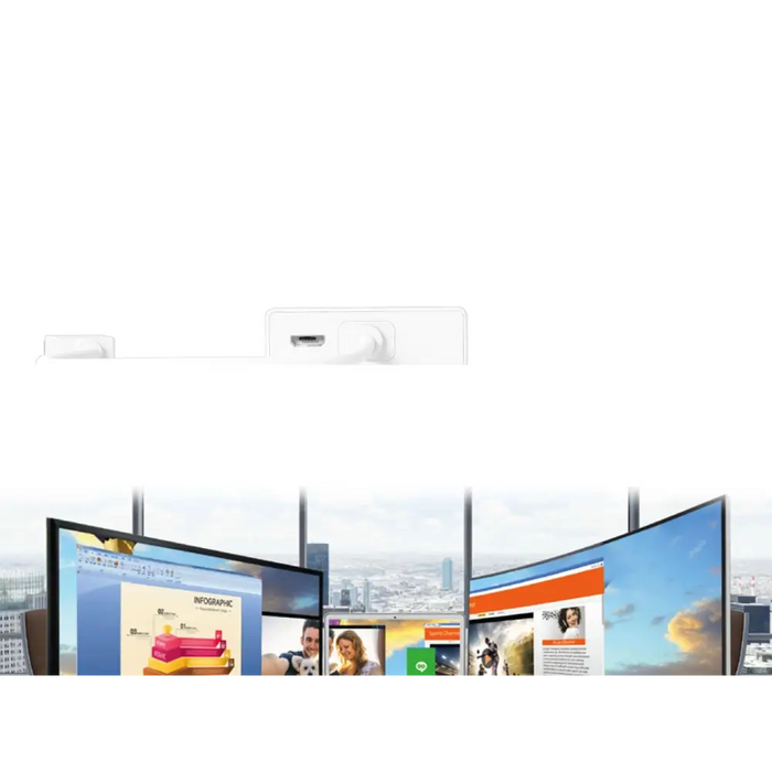 6-портов хъб j5create Mini Dock JUD380 USB 3.0 Gigabit