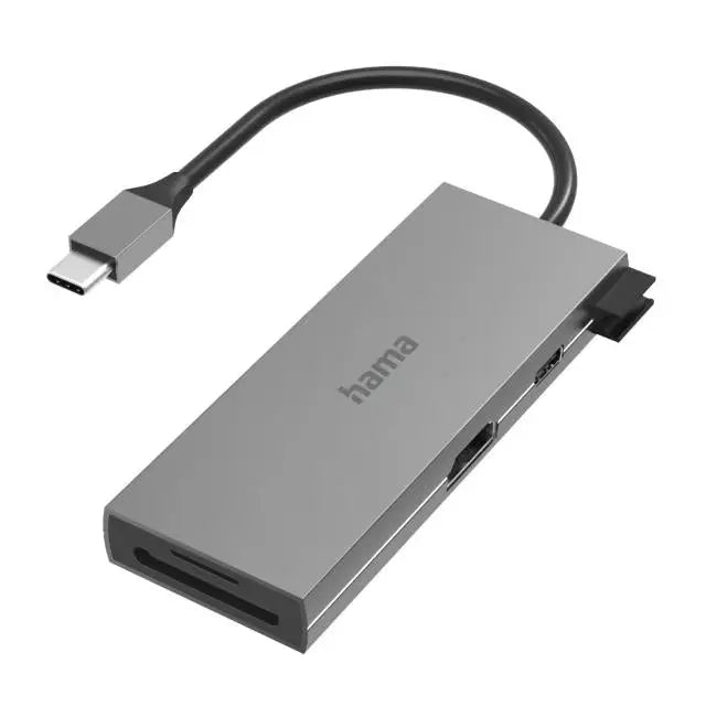6-портов хъб USB-C HAMA Multiport 2 x USB-A USB-C