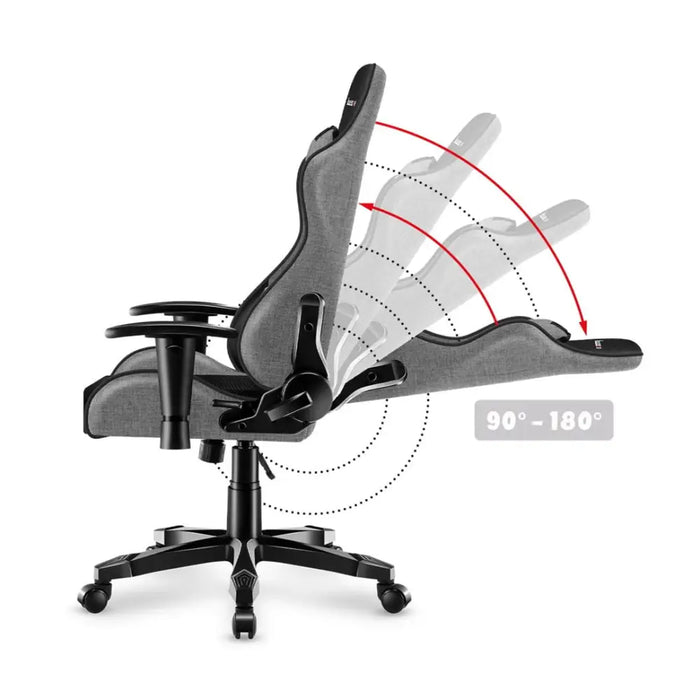 Геймърски стол за деца Huzaro HZ-Ranger 6.0 Grey Mesh сиво