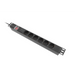 Lanberg разпределителен блок (pdu) 19’’ 1U 16a 2m 6x шуко