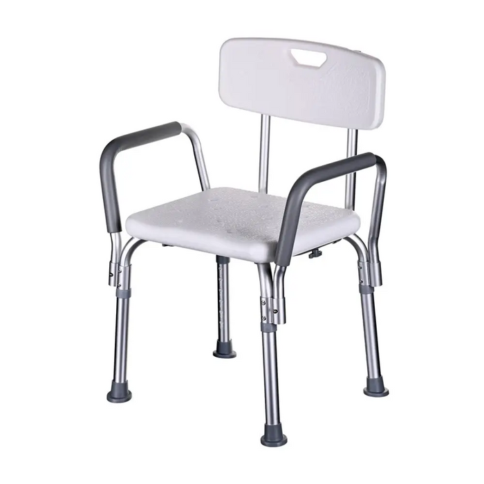 Душ стол с облегалка и подлакътници