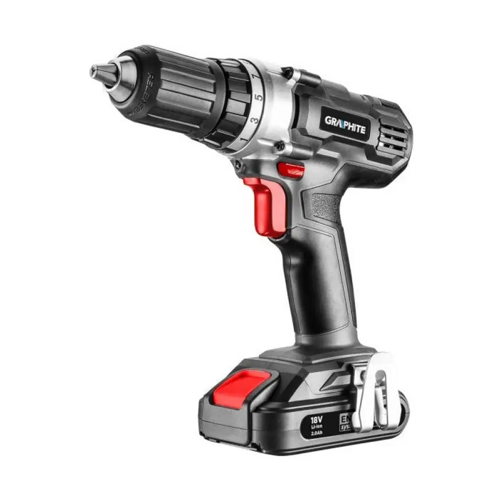 АКУМУЛАТОРНА БОРМАШИНА GRAPHITE 58G006 ENERGY + 18 V 55.00