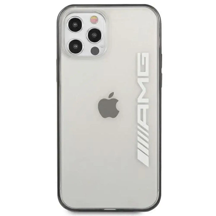 AMG боядисан метален калъф за iPhone 12 Pro Max - прозрачен