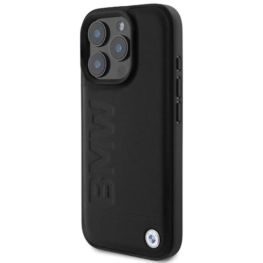 Кожен калъф BMW Hot Stamp MagSafe за iPhone 16 Pro Max