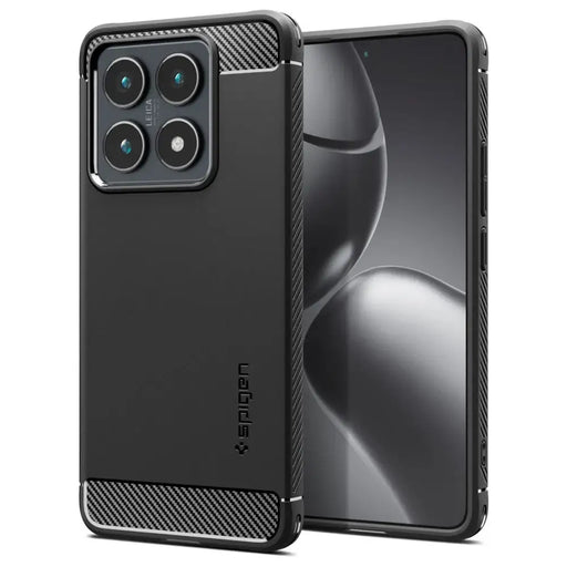 Калъф Spigen Rugged Armor за Xiaomi 14T Pro - черен мат