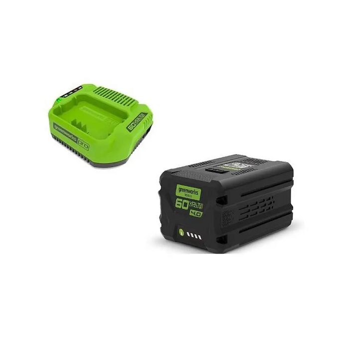 60V 4Ah батерия + 2A зарядно Greenworks GSK60B4 - 2933807