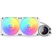 Охладител за процесор NZXT Kraken 280 RGB White LCD Display