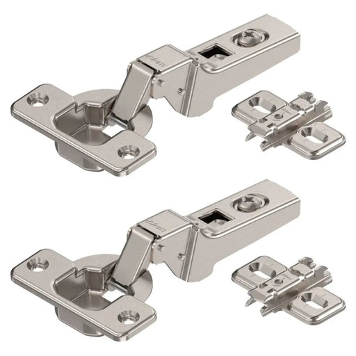 ПАНТА ПОЛУПОКРИТ КАНТ (СРЕДНО РАМО) 2 БРОЯ BLUM CLIP TIP-ON