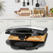 Уред за сандвичи Clatronic ST 3778 750 W Черен Неръждаема